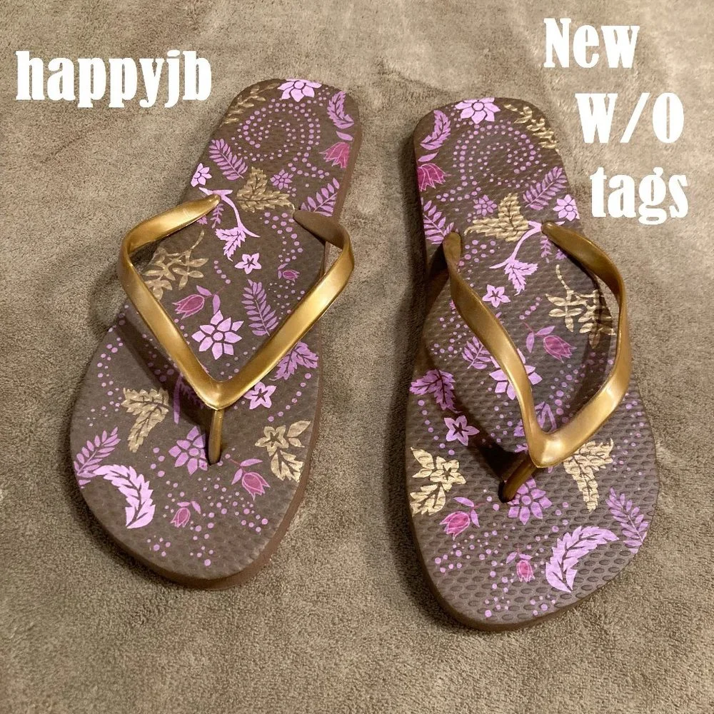NWOT Vintage Flip Flops Women's Size 37/38 (USA size 7/8)